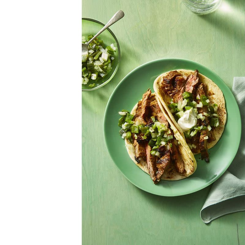 Skirt Steak Raja Tacos