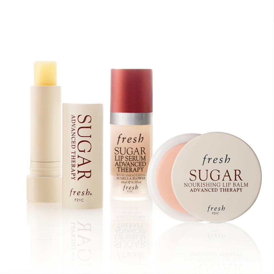 <p><a href="https://go.redirectingat.com?id=74968X1596630&url=https%3A%2F%2Fwww.sephora.com%2Fproduct%2Fsugar-advanced-therapy-lip-treatment-P302103&sref=https%3A%2F%2Fwww.townandcountrymag.com%2Fstyle%2Fbeauty-products%2Fg15836983%2Fmeghan-markle-makeup-hair-beauty-products%2F" rel="nofollow noopener" target="_blank" data-ylk="slk:Shop Now;elm:context_link;itc:0;sec:content-canvas" class="link ">Shop Now</a></p><p>Sugar Advanced Therapy Treatment Lip Balm</p><p>$28.00</p><p>sephora.com</p>