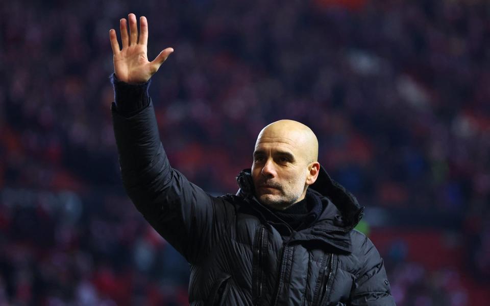 Pep Guardiola - Paul Childs/Reuters