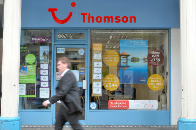 Thomson 50 years as holiday firm