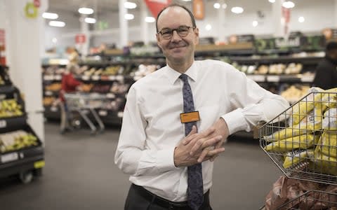 Sainsbury's chief executive Mike Coupe - Credit: Simon Dawson/Bloomberg