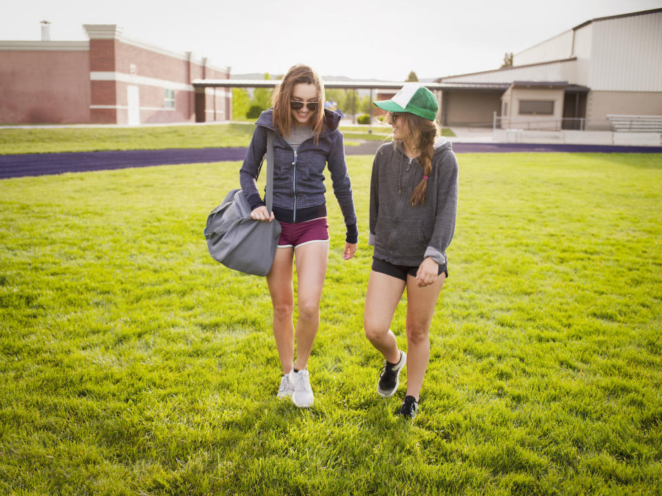 A Texas high school made a dress code video that targeted female students in athletic shorts. (Photo: Getty Images)