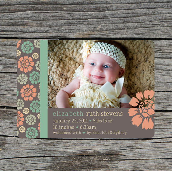 (Etsy/<a href="http://www.etsy.com/listing/106632783/diy-printable-birth-announcement-baby?utm_campaign=Share&utm_medium=PageTools&utm_source=Pinterest">themunch</a>, $12)