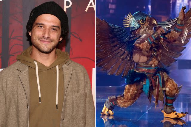 <p>Jesse Grant/Getty; Michael Becker / FOX</p> Tyler Posey as Hawk