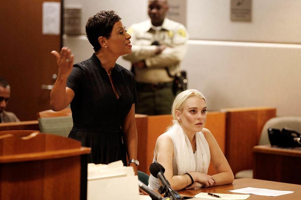 Lindsay Lohan Court Hearing