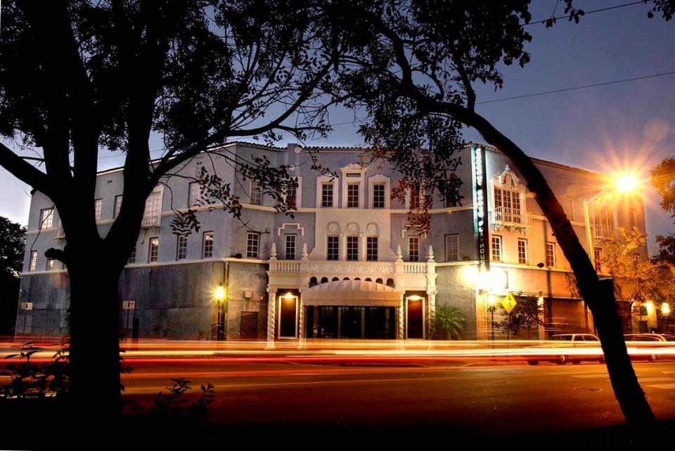 The Coconut Grove Playhouse, a historic 1927 landmark, has been closed since 2006.