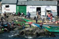 For the fishermen the issue of who the island of Migingo belongs to is a political one -- they just want "to sell our fish"