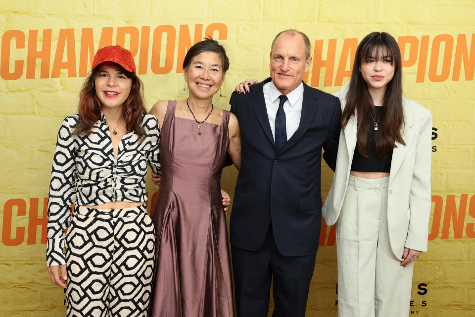 Woody Harrelson & Laura Louie