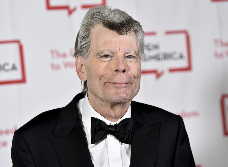 PEN literary service award recipient Stephen King attends the 2018 PEN Literary Gala at the American Museum of Natural History on Tuesday, May 22, 2018, in New York. (Photo by Evan Agostini/Invision/AP)