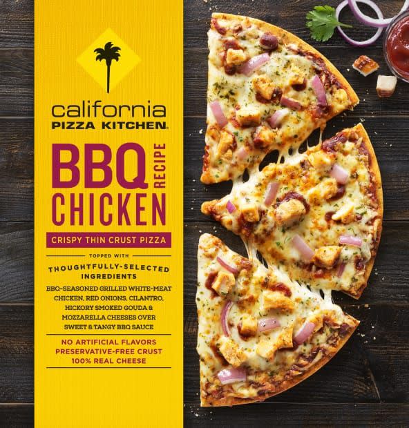 4. California Pizza Kitchen BBQ Chicken Pizza