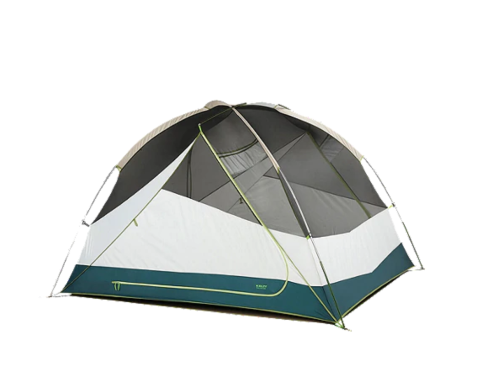 Kelty Trail Ridge 4 Person Tent With Footprint. Image via Sport Chek.