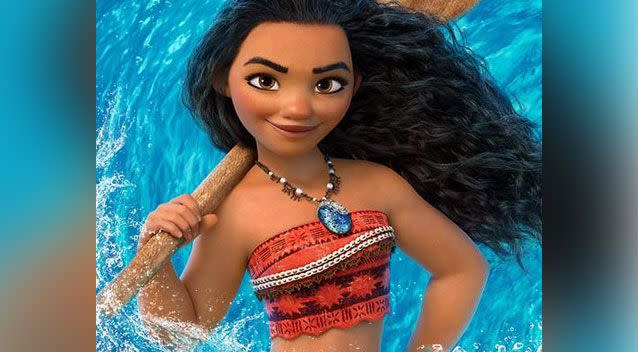 Some mothers didn't see the problem with dressing up as Moana. Source: Facebook