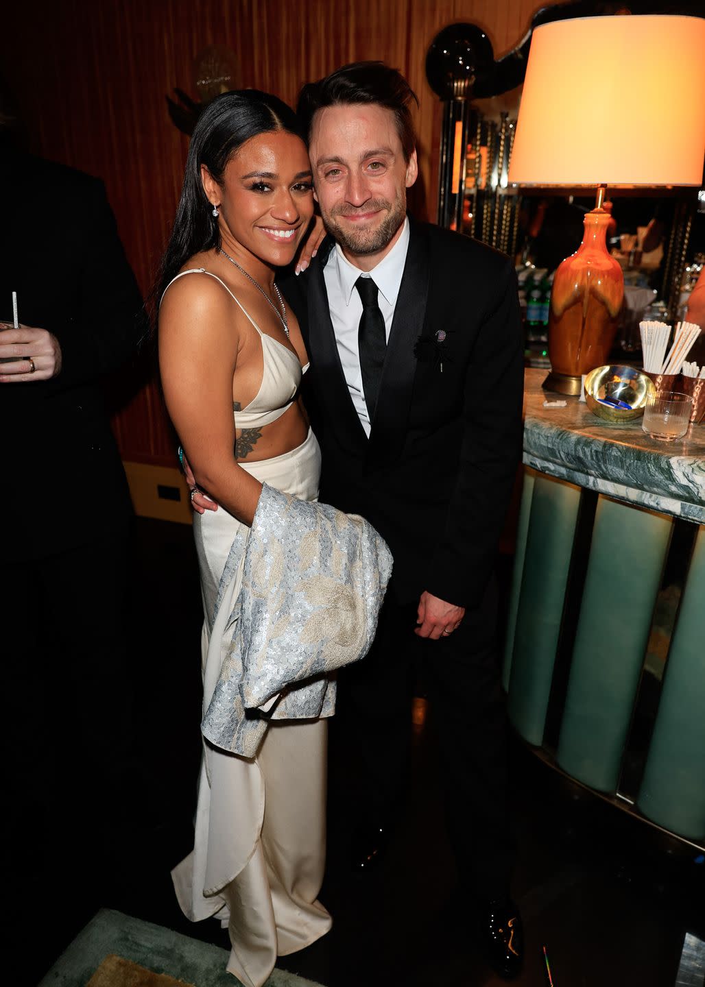 ariana debose and kieran culkin at lalo tequila's 75th primetime emmy awards after party january 15, 2024