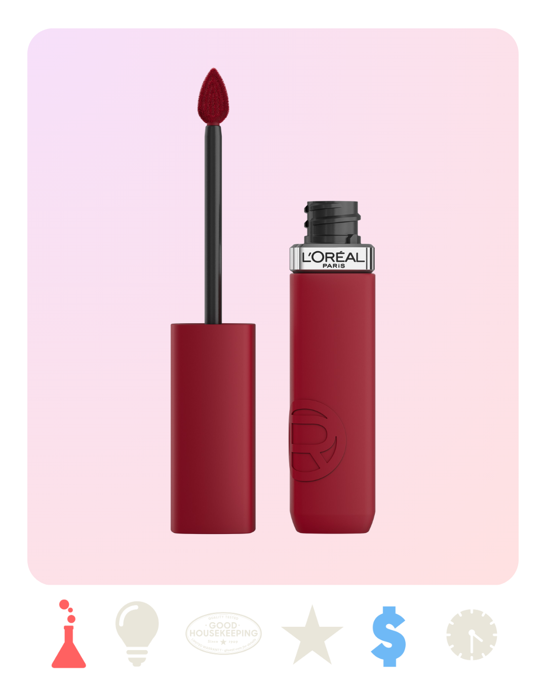 <p><a href="https://go.redirectingat.com?id=74968X1596630&url=https%3A%2F%2Fwww.ulta.com%2Fp%2Finfallible-matte-resistance-liquid-lipstick-pimprod2039455&sref=https%3A%2F%2Fwww.goodhousekeeping.com%2Fbeauty-products%2Fa60331304%2Fbest-beauty-awards-2024%2F" rel="nofollow noopener" target="_blank" data-ylk="slk:Shop Now;elm:context_link;itc:0;sec:content-canvas" class="link rapid-noclick-resp">Shop Now</a></p><p>Infallible Matte Resistance Liquid Lipstick</p><p>ulta.com</p><p>$13.99</p>