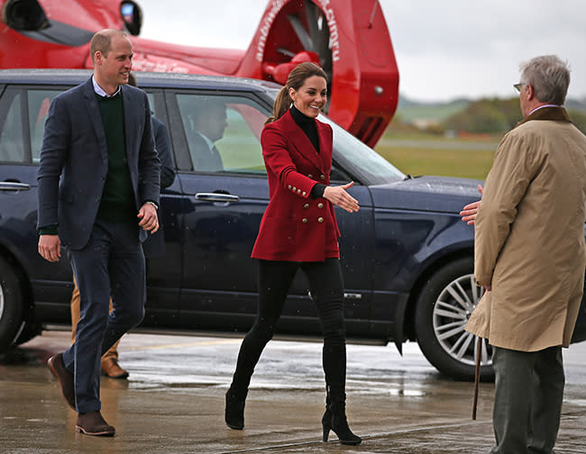 Durante la presentación del Baby Sussex, los Duques de Cambridge estaban en un acto oficial. Hello!