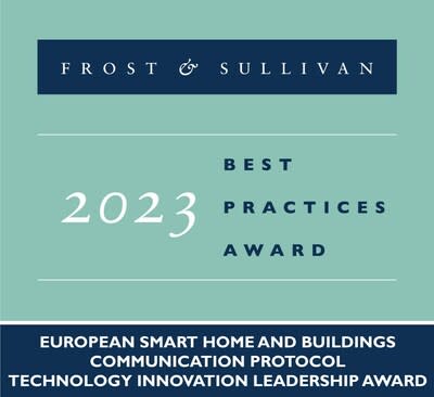 KNX Awarded Frost & Sullivan’s 2023 World Expertise Innovation Management Award for Its Superior and Disruptive Sensible Dwelling and Constructing Expertise