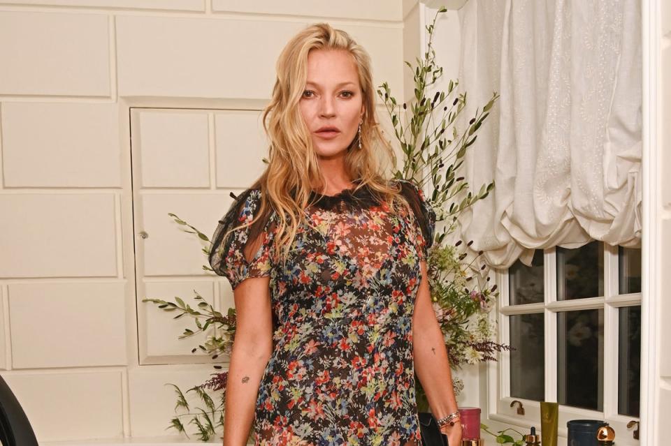 Kate Moss Celebrates The Launch Of Her New Wellness Brand Cosmoss At The Twenty Two: Kate Moss attends an intimate dinner to celebrate the launch of new wellness brand Cosmoss By Kate Moss at The Twenty Two (Dave Benett)