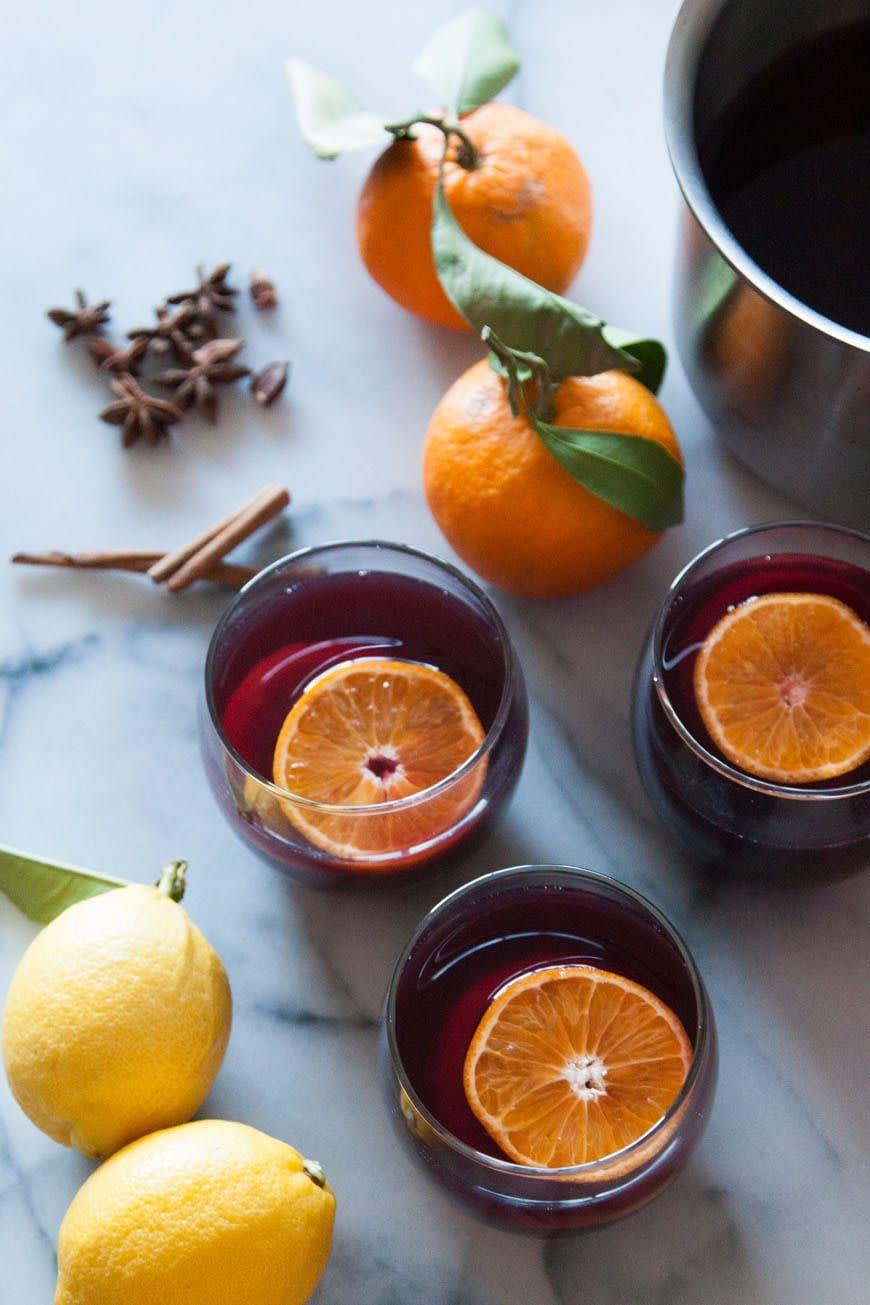 Holiday Spiced Wine