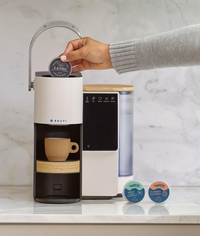 Check out the Coolest Coffee Brewer Features in this Tour of the Bruvi  Single-Serve Coffee Brewer 