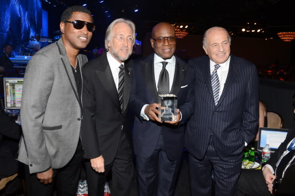 Usher at Clive Davis Party: L.A. Reid Talked Me Out of the Name 'Cha-Cha' (Photos)
