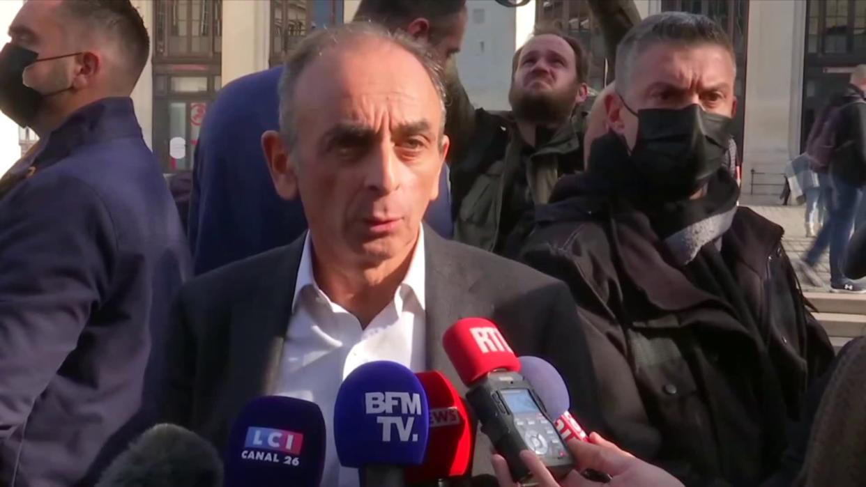 Éric Zemmour, le 12 novembre 2021 - BFMTV