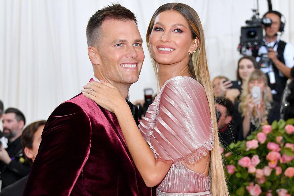 NEW YORK, NEW YORK - MAY 06: Tom Brady and Gisele Bündchen attend The 2019 Met Gala Celebrating Camp: Notes on Fashion at Metropolitan Museum of Art on May 06, 2019 in New York City. (Photo by Dia Dipasupil/FilmMagic)