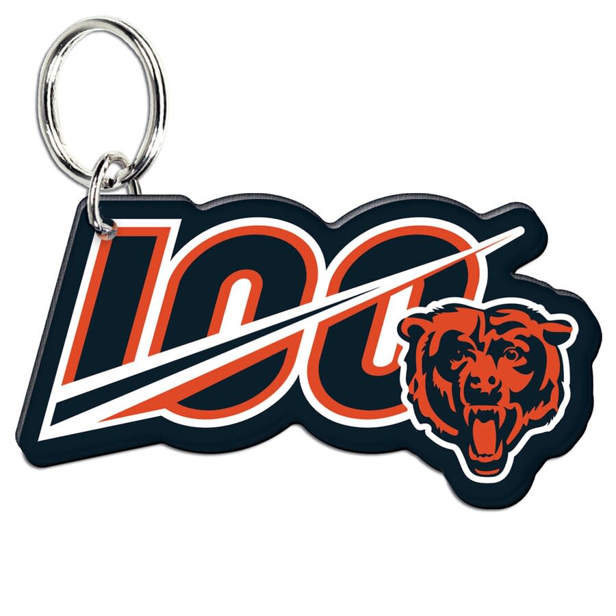 Chicago Bears 100th Season Key Ring