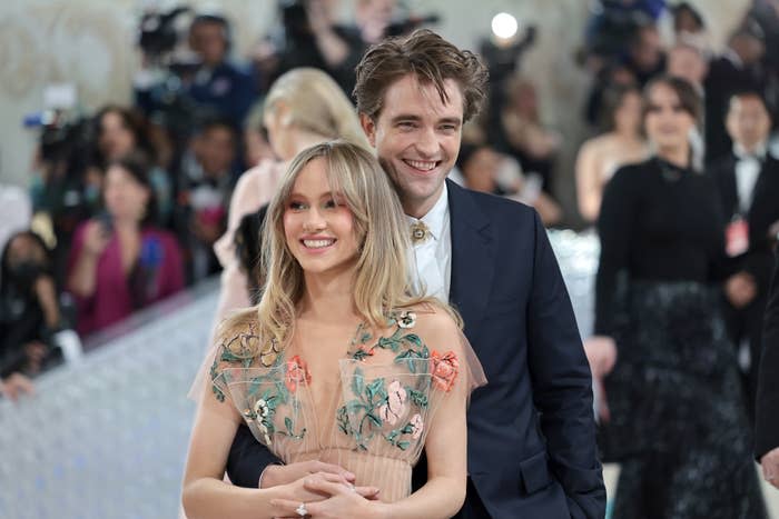 Suki and Robert on the red carpet