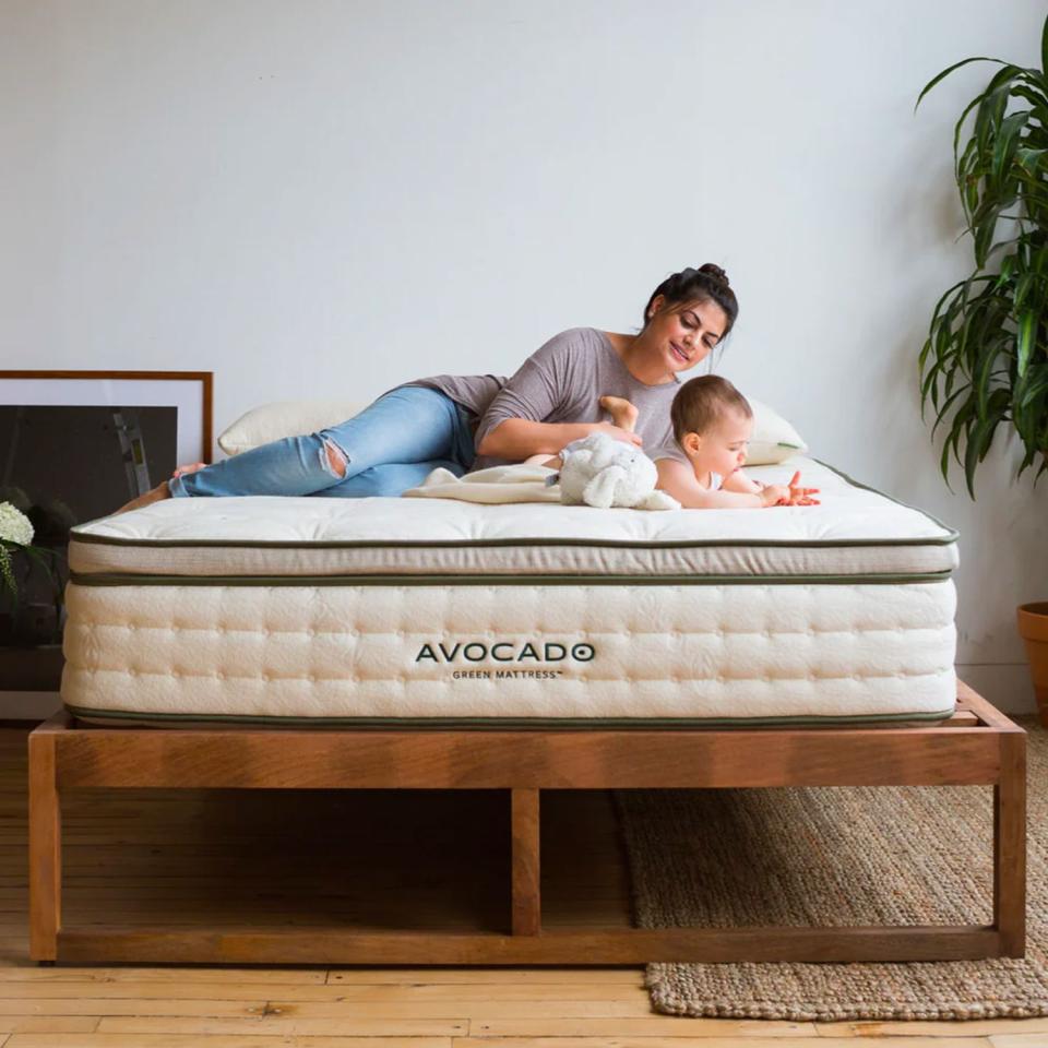 <p><a href="https://go.redirectingat.com?id=74968X1596630&url=https%3A%2F%2Fwww.avocadogreenmattress.com%2Fproducts%2Fgreen-natural-organic-mattress&sref=https%3A%2F%2Fwww.bestproducts.com%2Fhome%2Fg44178024%2Favocado-summer-sale-june-2023%2F" rel="nofollow noopener" target="_blank" data-ylk="slk:Shop Now;elm:context_link;itc:0;sec:content-canvas" class="link ">Shop Now</a></p><p>Green Mattress </p><p>$1799.00</p><p>avocadogreenmattress.com</p>