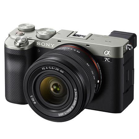 4) Sony Alpha 7C Mirrorless Digital Camera with FE 28-60mm f/4-5.6 Lens, Silver