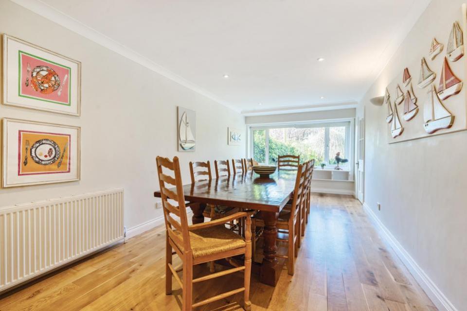 East Anglian Daily Times: The dining area overlooks the garden