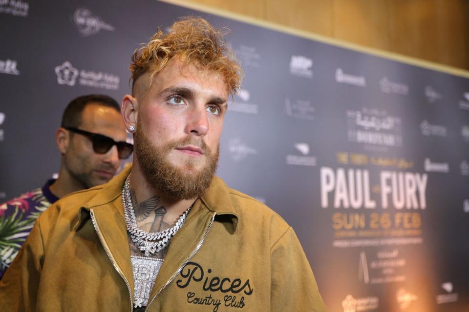 YouTuber-turned-boxer Jake Paul (AFP via Getty Images)