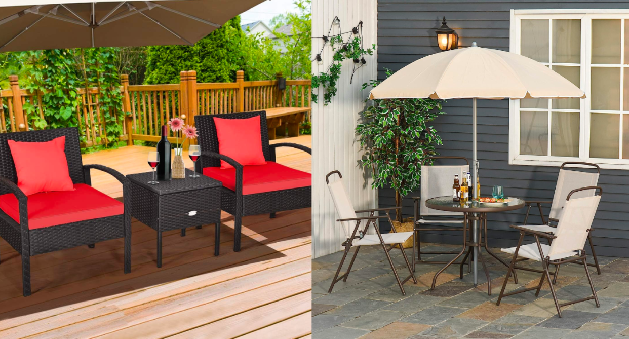 Best patio furniture for 2023: Shop these affordable Amazon sets under $350. Images via Amazon.