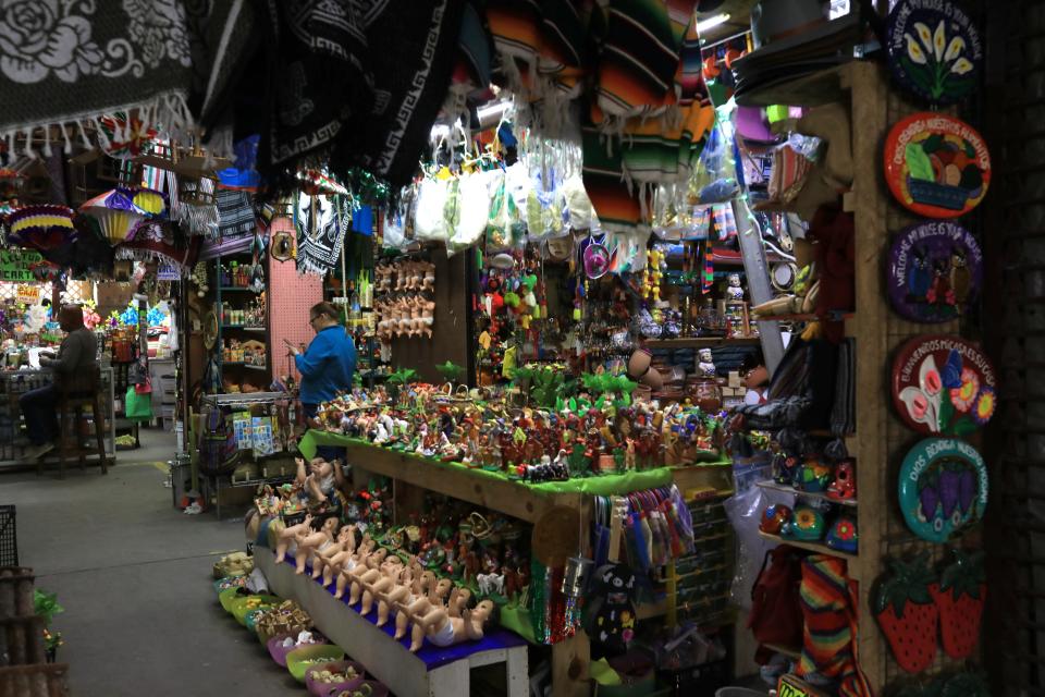 Find unique gifts at Mercado Cuauhtémoc in Juárez, where shoppers can find items from old Mexico such as artisanal goods, herbs, nativity scenes, flowers and birds - items that are not sold in malls.