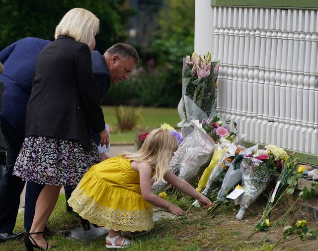 Forbury Gardens memorial service