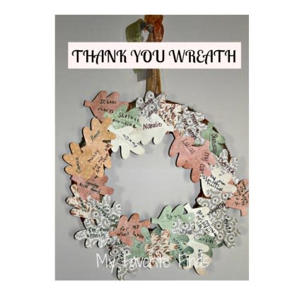 Thank You Wreath