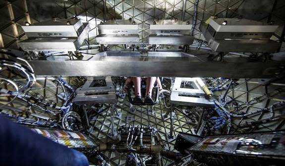 An unnamed dummy will fly aboard SpaceX’s Dragon crew capsule during the spacecraft’s pad abort test, which is scheduled for May 6, 2015, at Cape Canaveral Air Force Station in Florida.