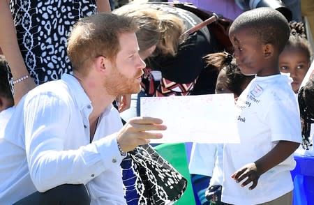 Prince Harry and Meghan begin their Africa tour in Cape Town