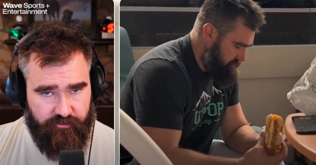 Jason Kelce offers advice on what to pack for the delivery room. His wife  has thoughts