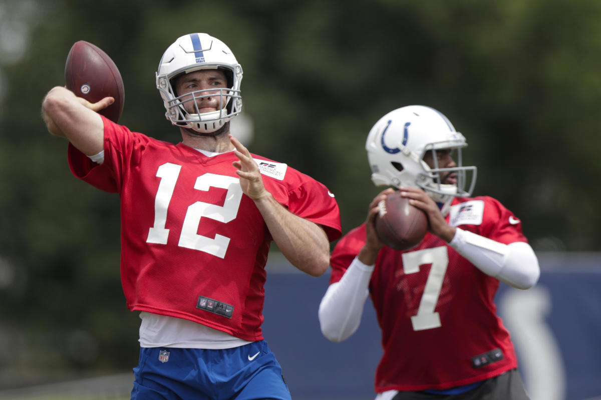 Quarterback Andrew Luck impressive in Colts training camp