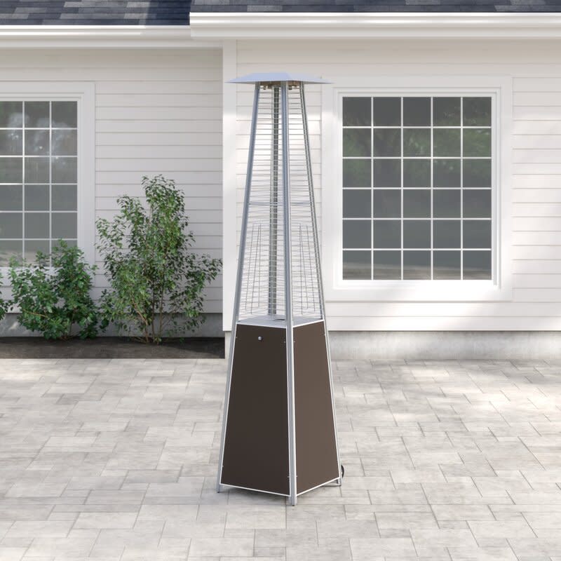 Barnwell 40,000 BTU Propane Patio Heater. Image via Wayfair.