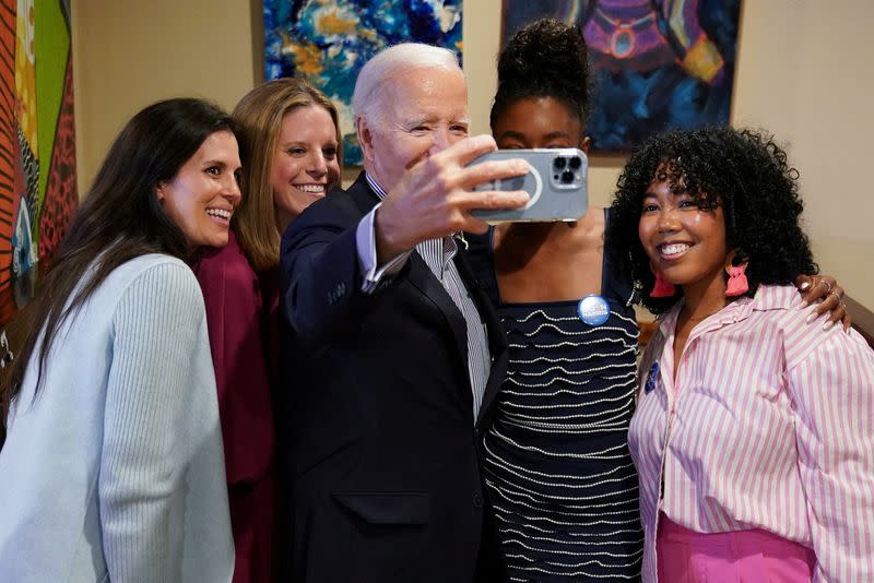 FILE PHOTO: U.S. President Joe Biden visits Charleston