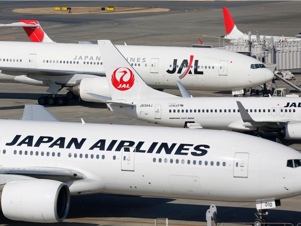 Japan Airlines Jets Tokyo Haneda