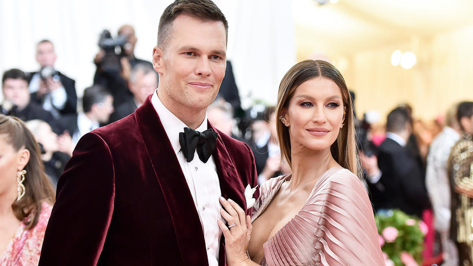 Tom Brady and Gisele Bundchen, pictured here at the 2019 Met Gala in New York.