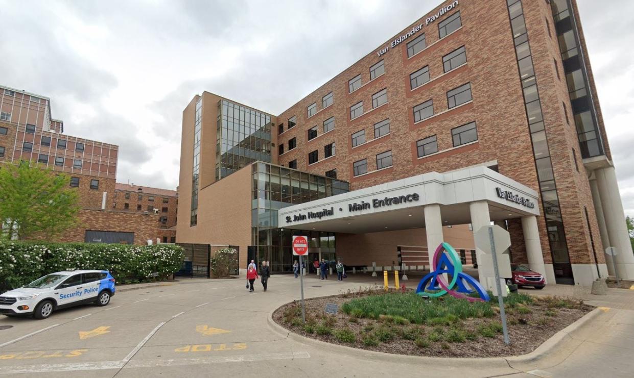Ascension St. John Hospital in Detroit.