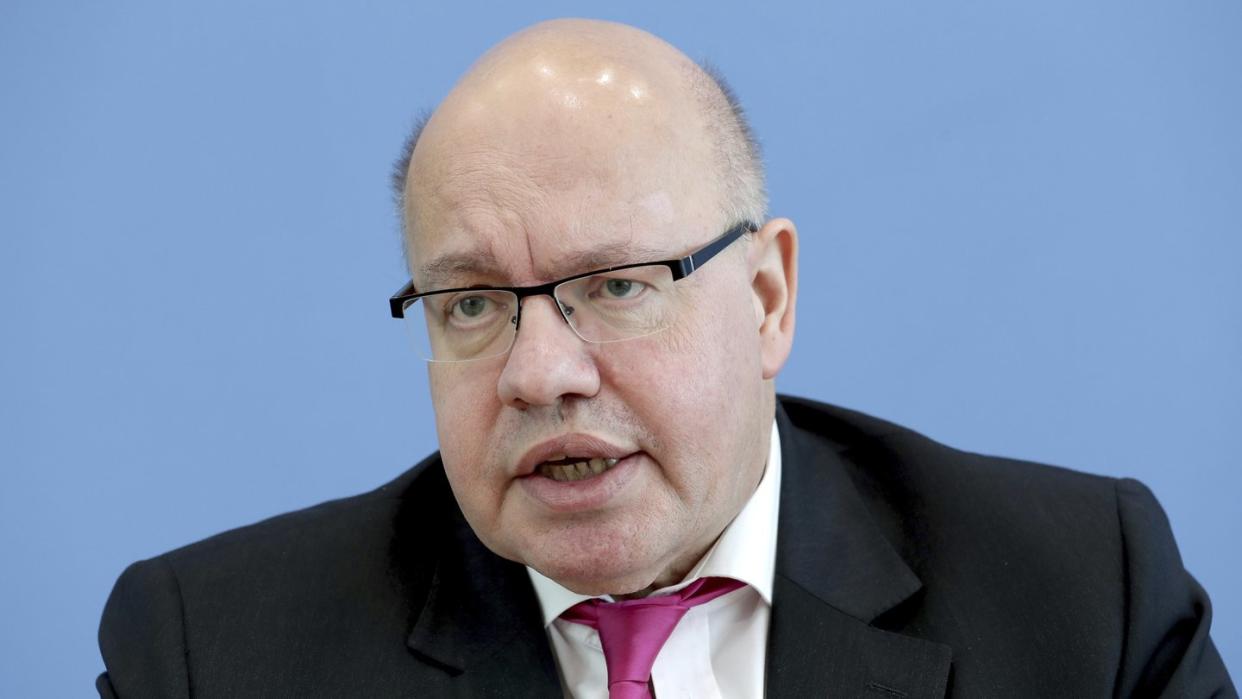 Wirtschaftsminister Peter Altmaier (CDU) will die Kritik entschärfen.