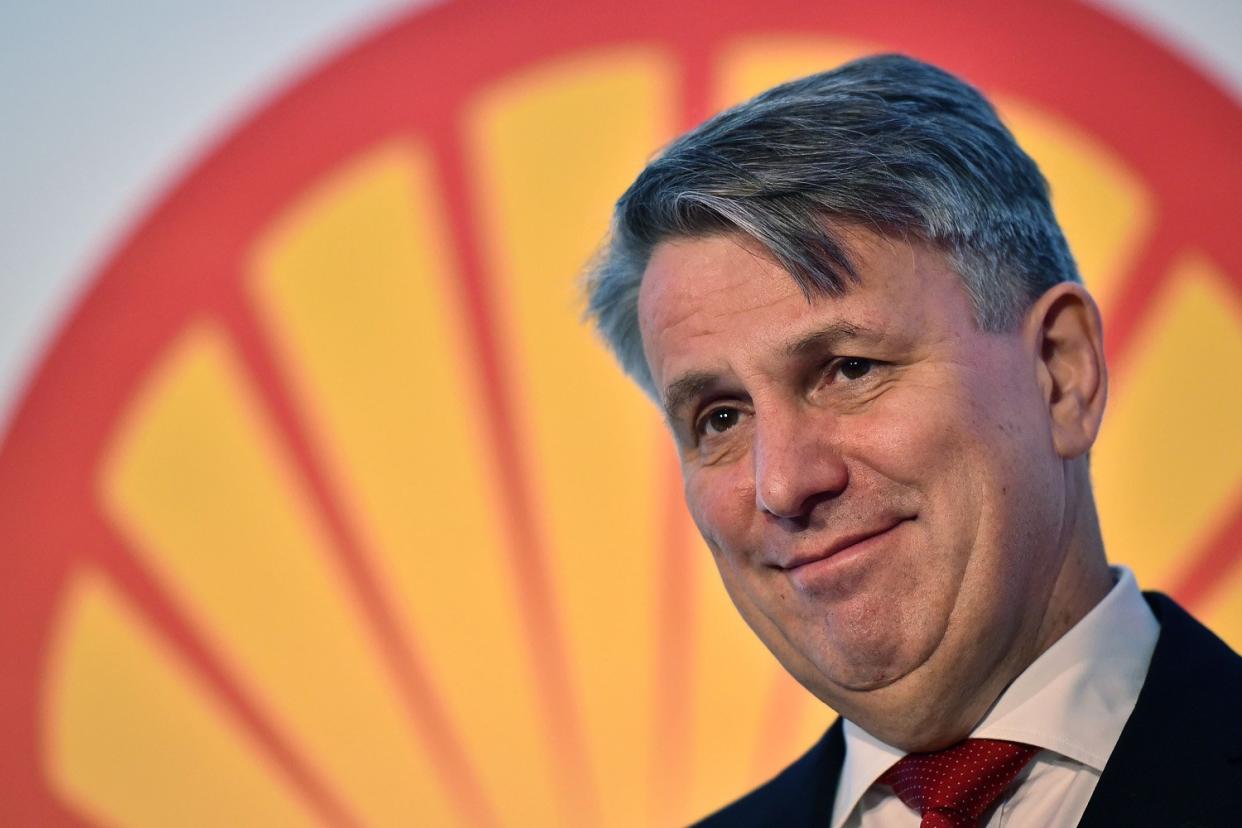 Going electric: Shell chief Ben van Beurden: Ben Stansall/AFP/Getty Images