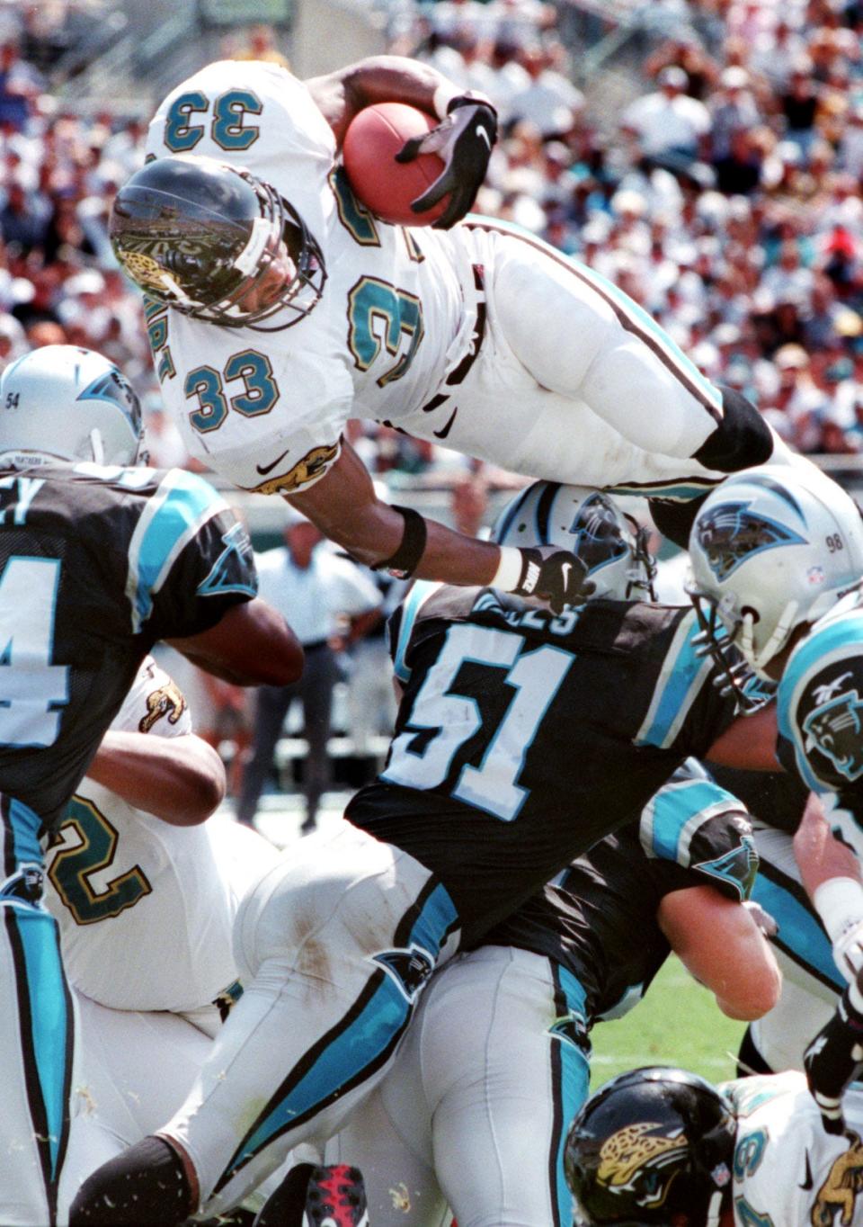 The Jaguars and Panthers, who came into the NFL together, face off in Jacksonville's final regular season home game.