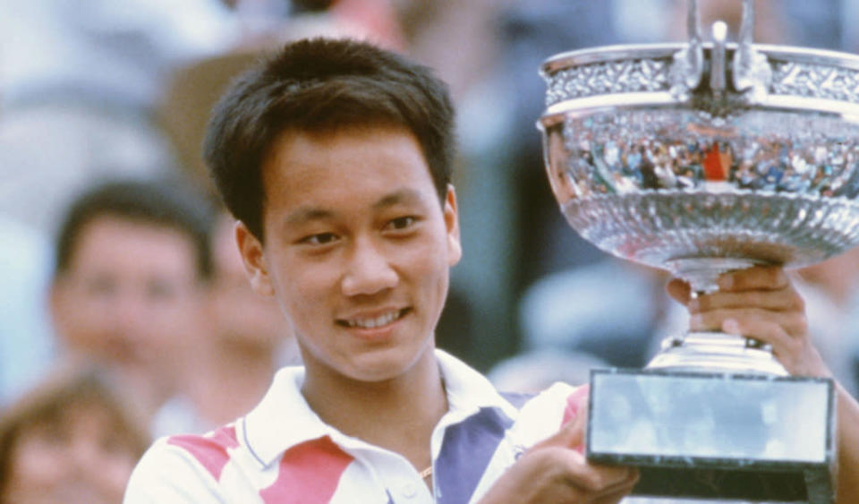 Michael Chang French Open champion Credit: PA Images
