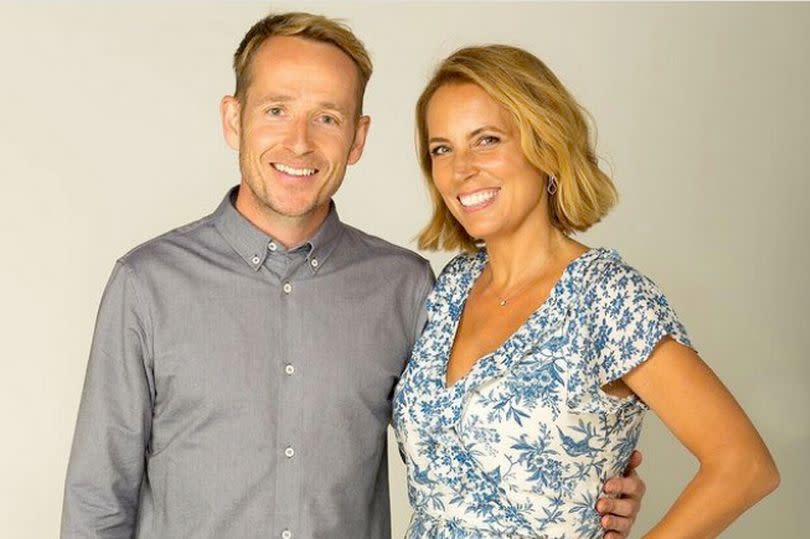 A photo of Jonnie Irwin and Jasmine Harman